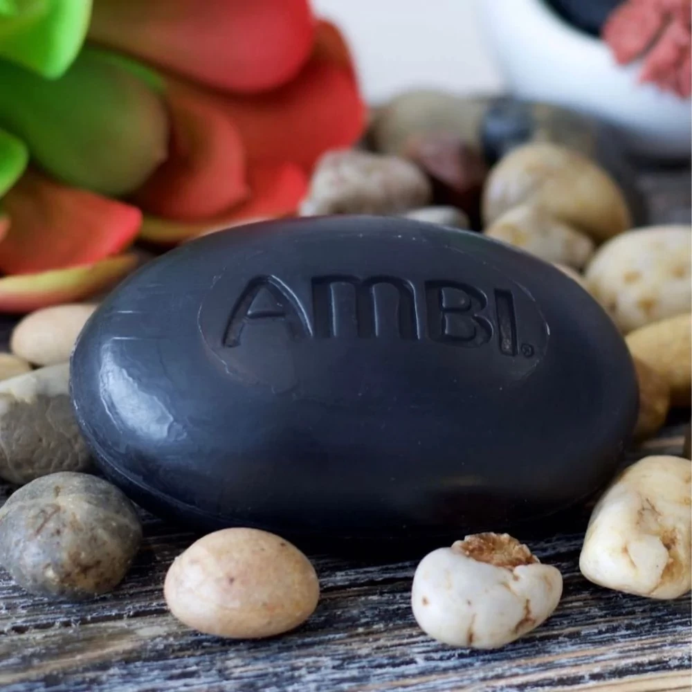 AMBI® Black Soap Bar with Shea Butter