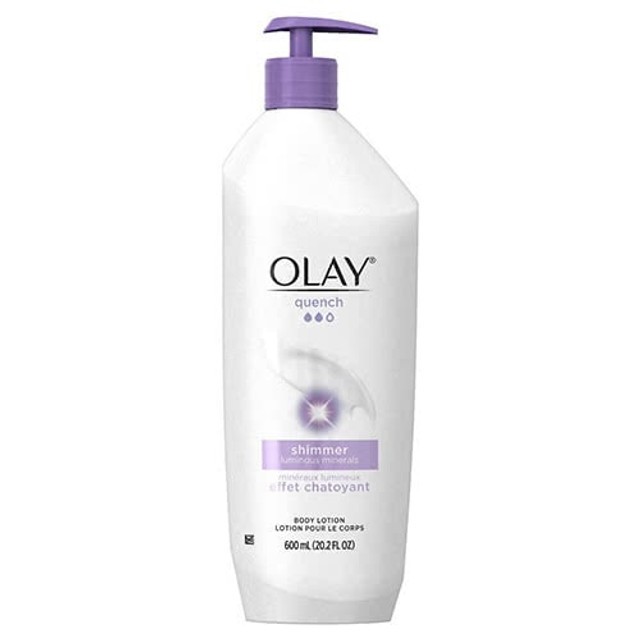 Olay Quench Shimmer Body Lotion